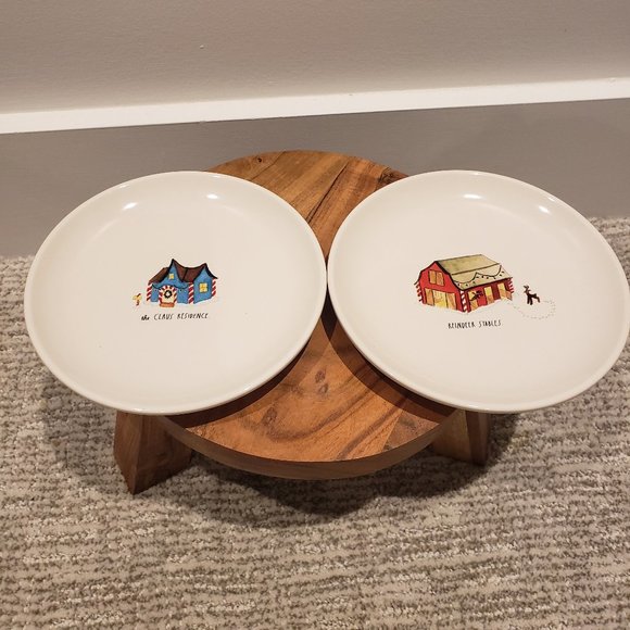 Rae Dunn Christmas Plates - Picture 1 of 1